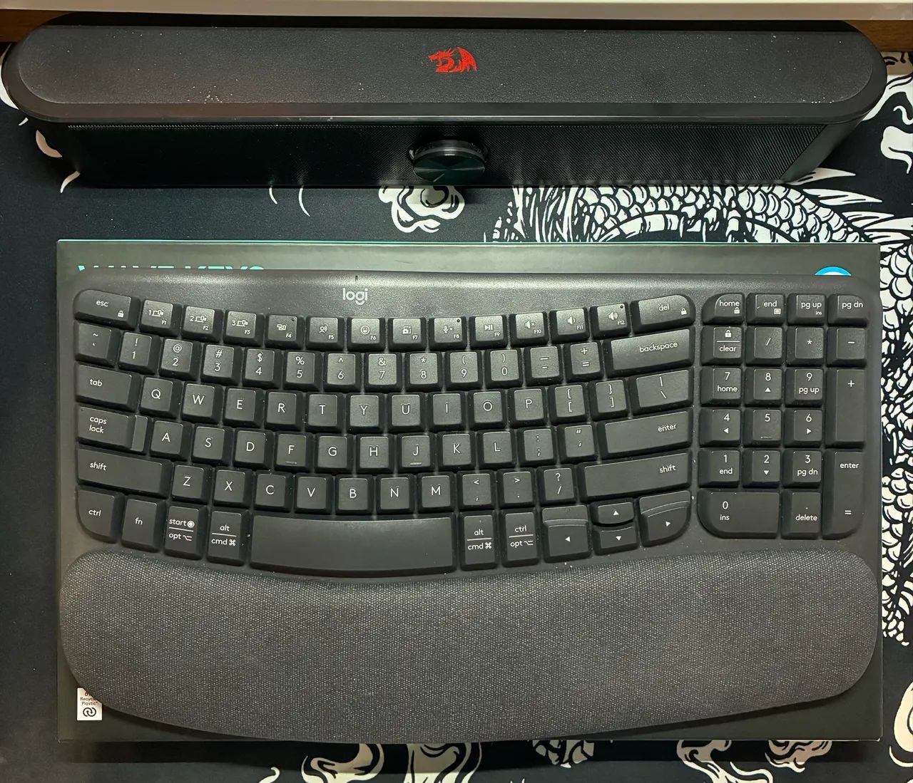 Teclado Logitech Wave Keys