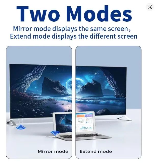 Transmissor e receptor de vídeo sem fio de 30m, extensor compatível com hdmi. - Foto 3