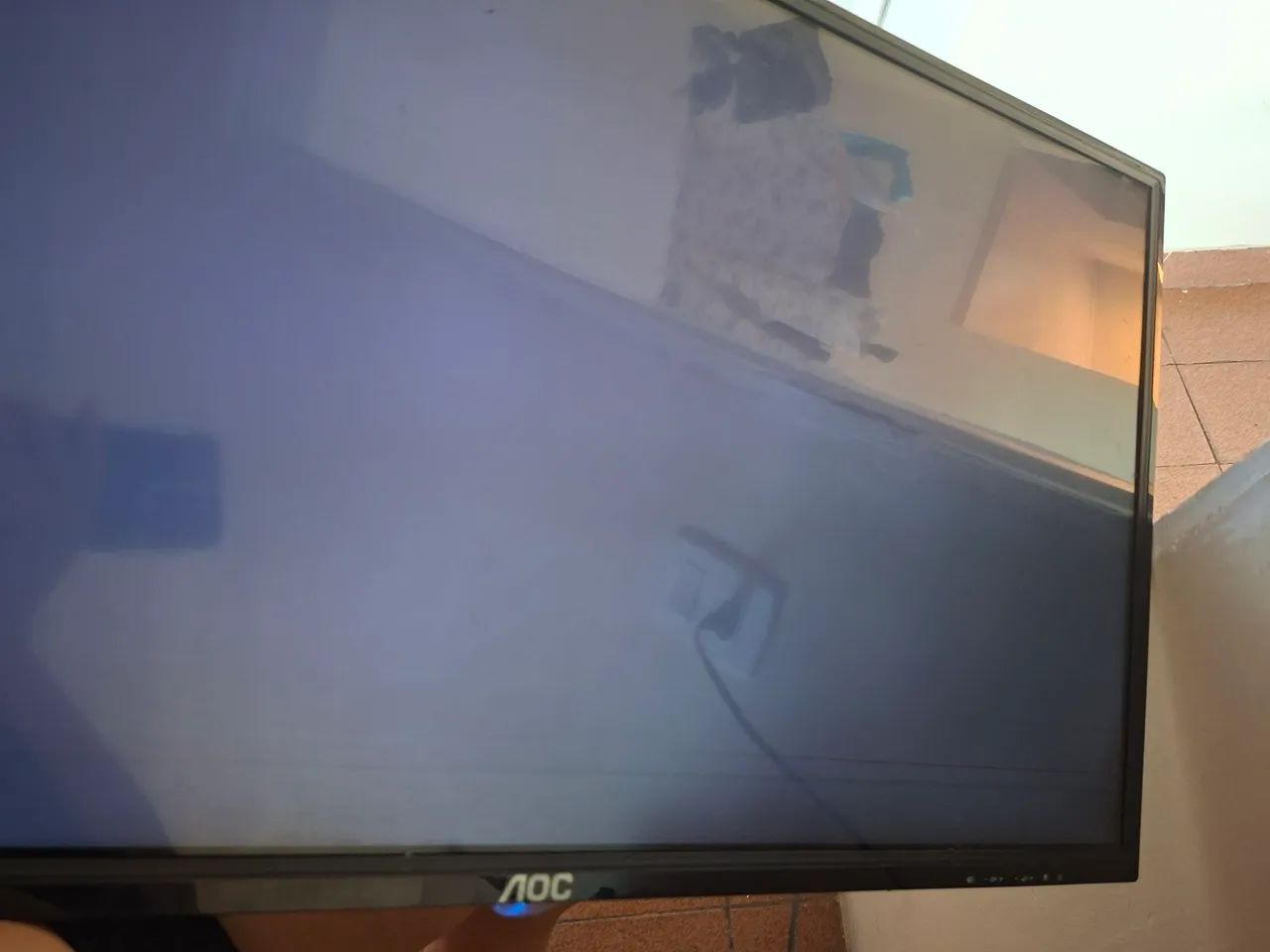 TV AOC 32 com Defeito  - Foto 4