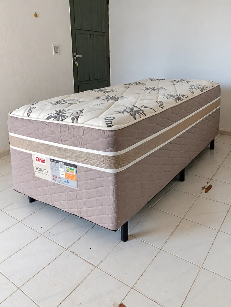 Cama Box Conjugada Solteiro Onix Tokyo com Molas - Foto 2