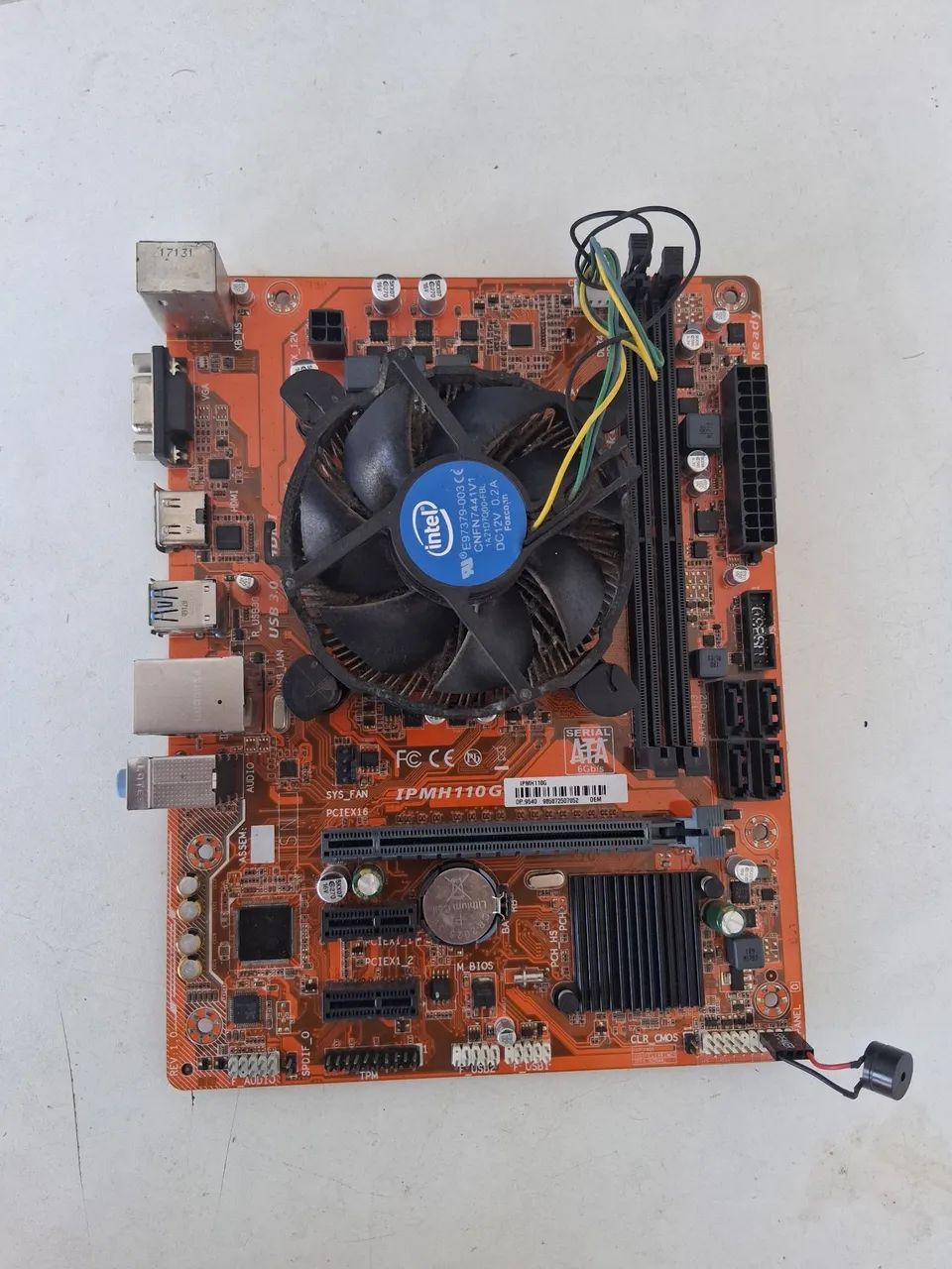 Placa mãe 1151 + Processador G4400