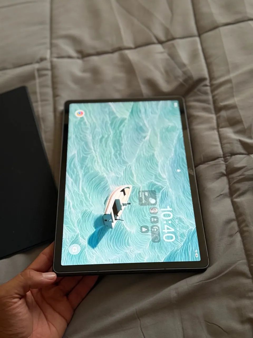 Samsung Tab S9 Fe plus - com capa e caneta  - Foto 4