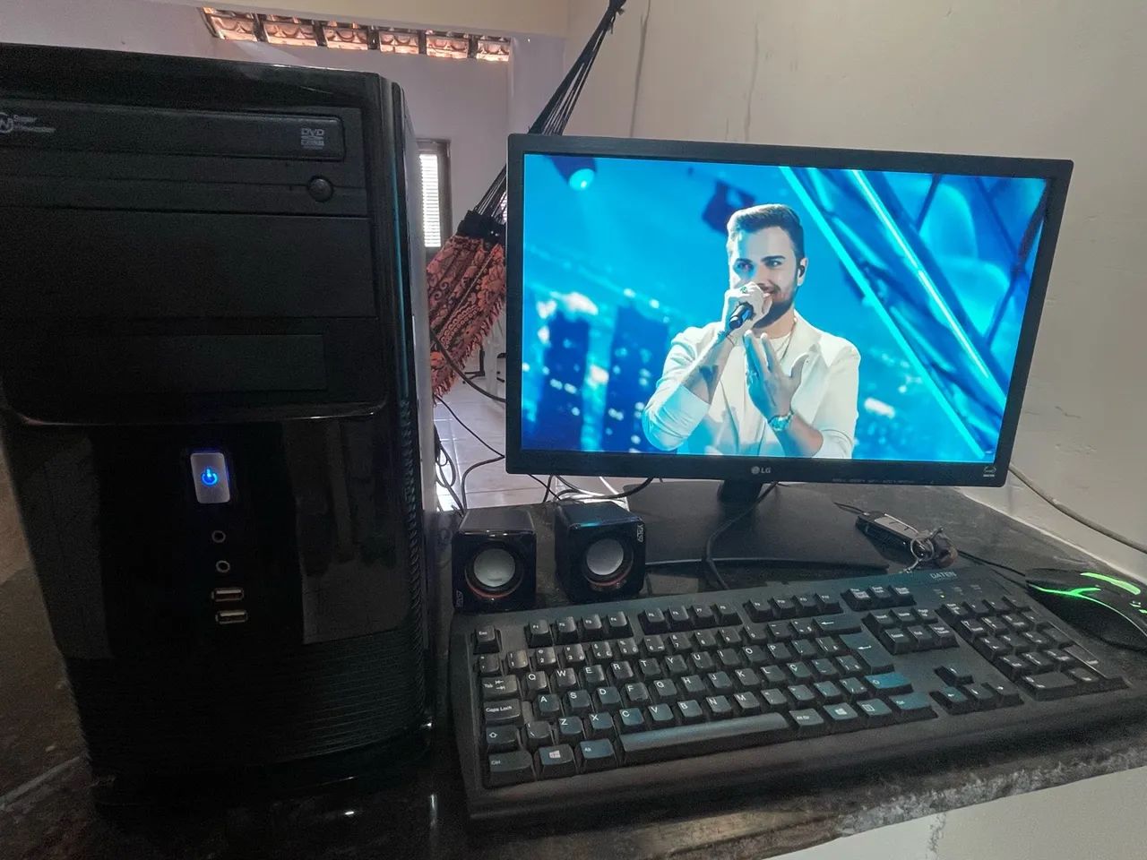 PC Completo 16RAM / SSD240/ Monitor Grande 22 Polegadas 