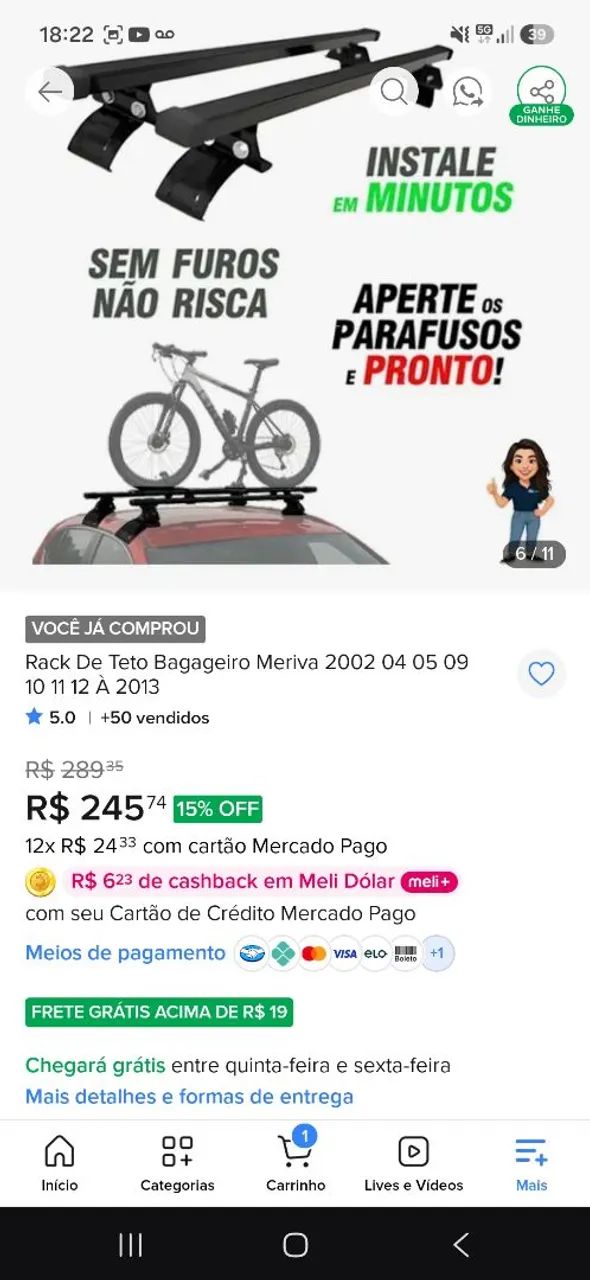 HACK DE TETO PARA MERIVA NOVO - Foto 5