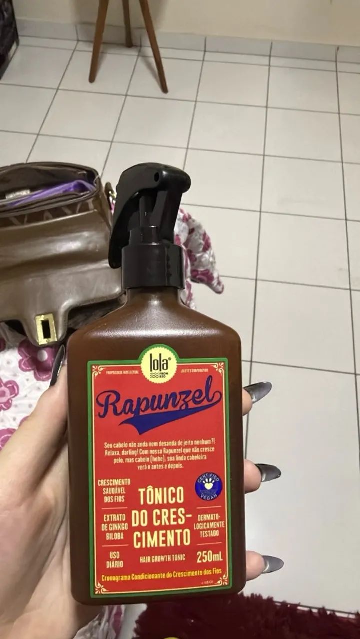 Vendo tônico Rapunzel 