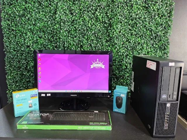 Setup Completo Hp Compaq Com Monitor 20 Polegadas, Processador I5 3Th E Ssd - Foto 4