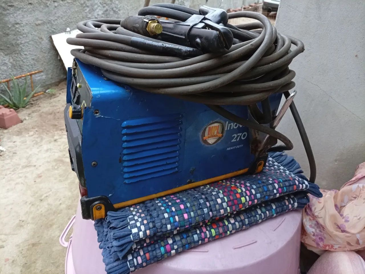 Máquina de solda profissional inovac 270 - Foto 5