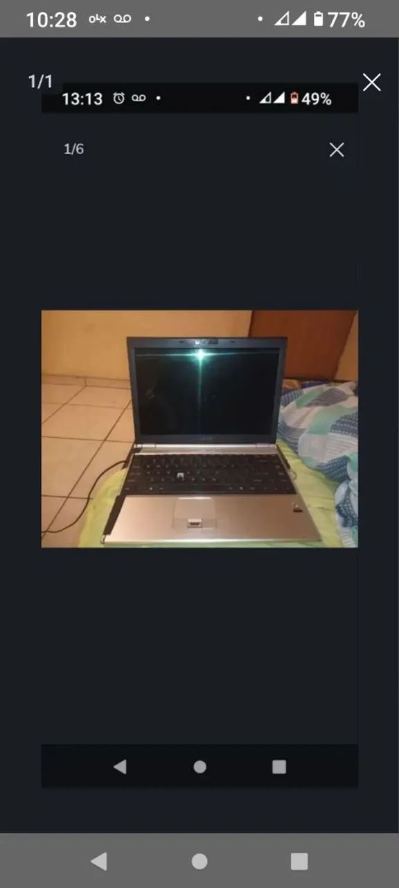 Notebook Sony vaio modelos 6n1l leia o anúncio