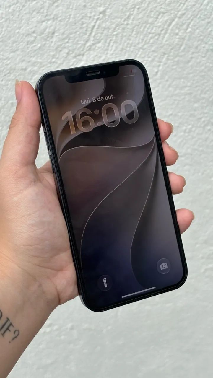  iPhone 12 128GB - Preto   - Foto 5