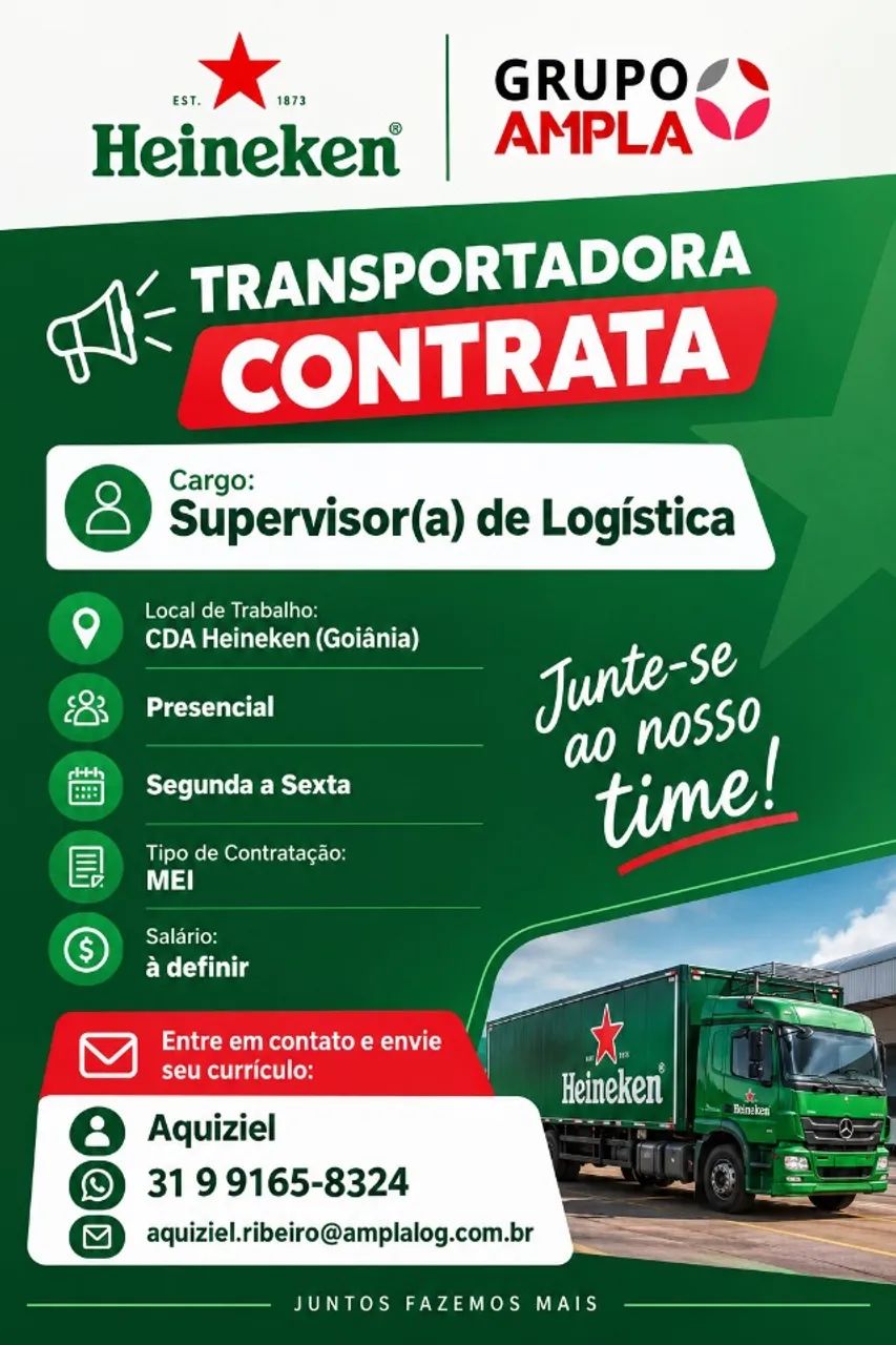 Supervisor(a) de Logistica com Experiência