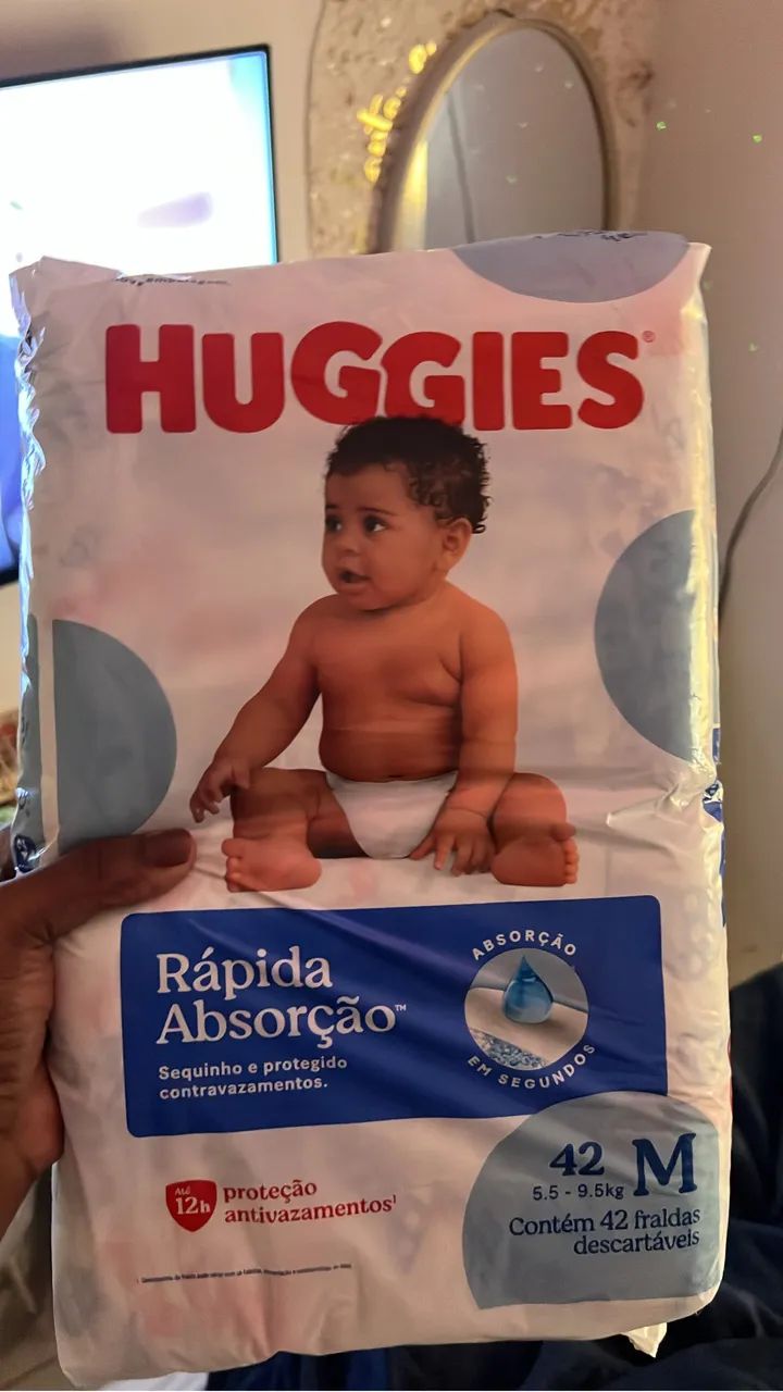 Fralda Huggies 