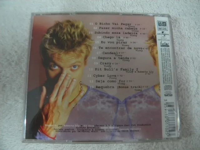 Cd Vinny O Bicho Vai Pegar (Original). - Foto 5