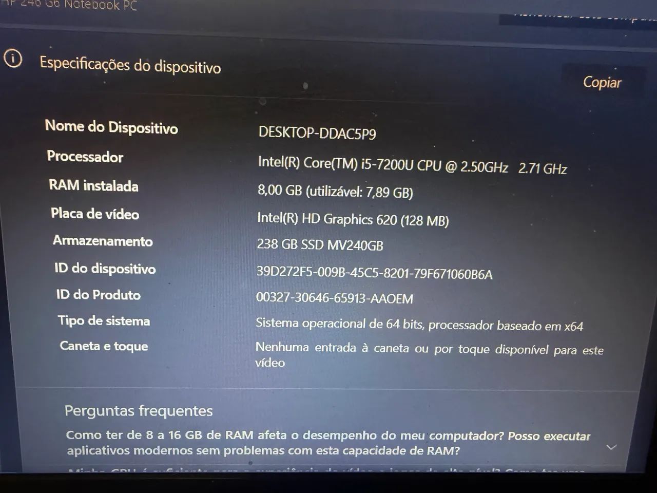 Vendo notebook HP - Foto 3