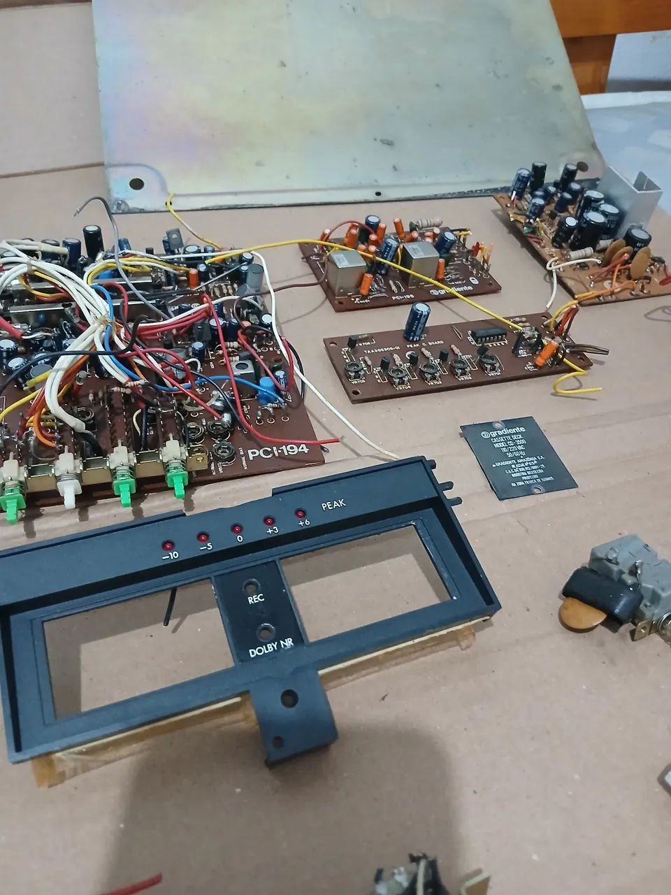 Tape deck Gradiente CD 3500 ( venda de peças) - Foto 4