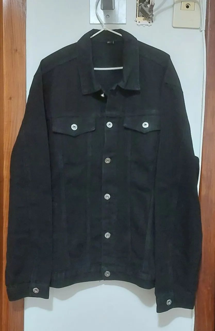 Jaqueta Jeans Oversized SHEIN - Nova - Foto 4