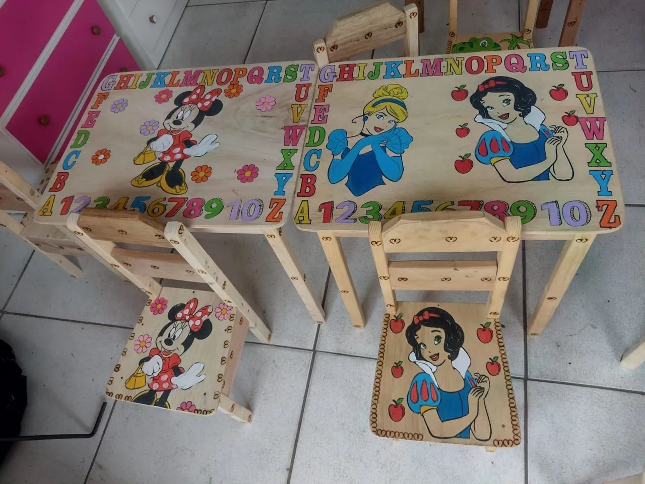 Kit infantil mesa e cadeira  - Foto 2