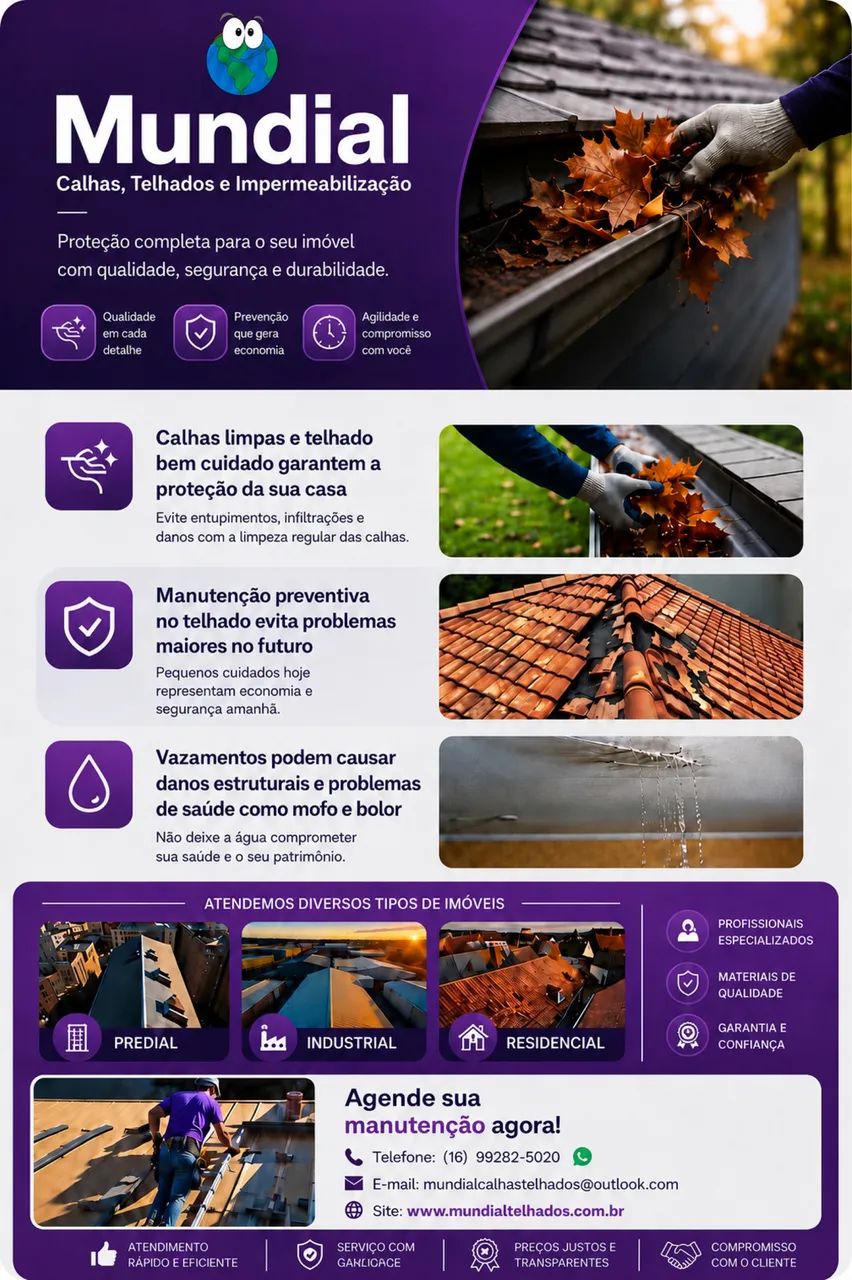 Manutenção de Telhados e Calhas  - Foto 3