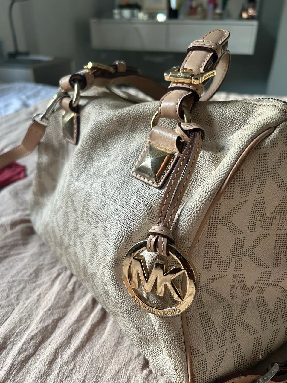 Bolsa Michael Kors Off white  - Foto 3