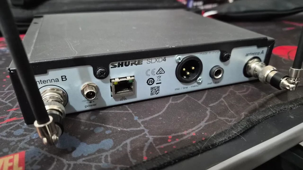 Base shure L55 com Headset  - Foto 2