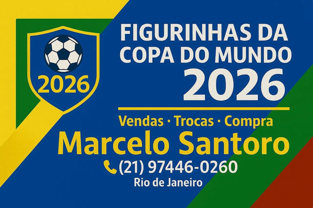 Figurinha da copa 2026