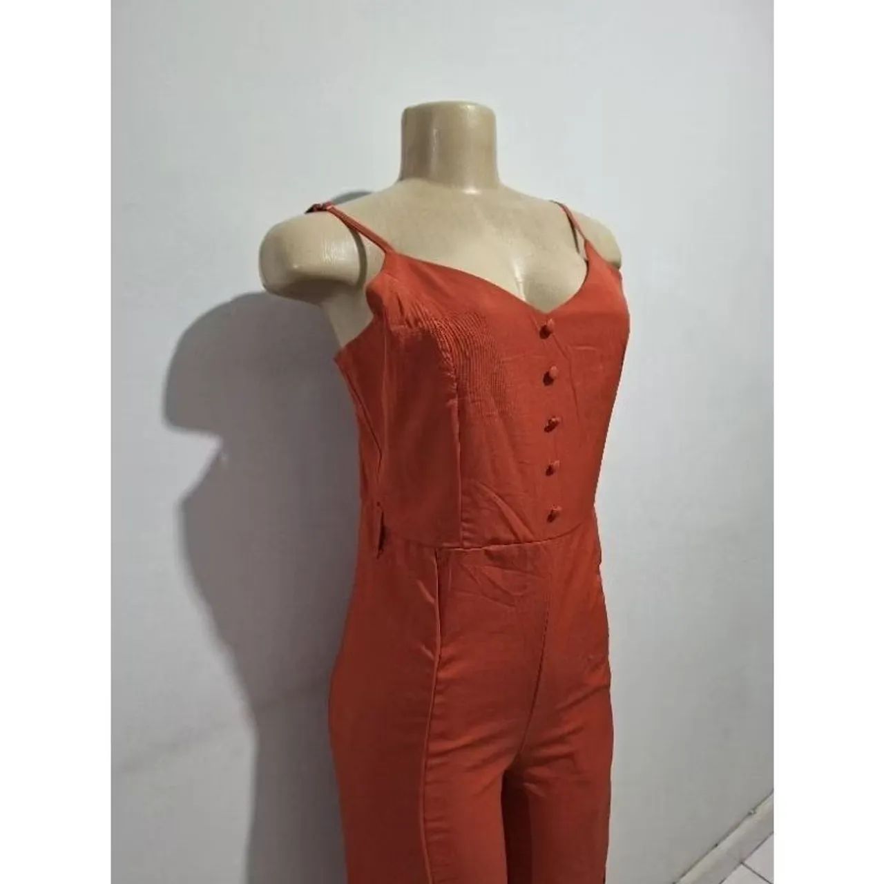 Macacão longo feminino alcinha  - Foto 4