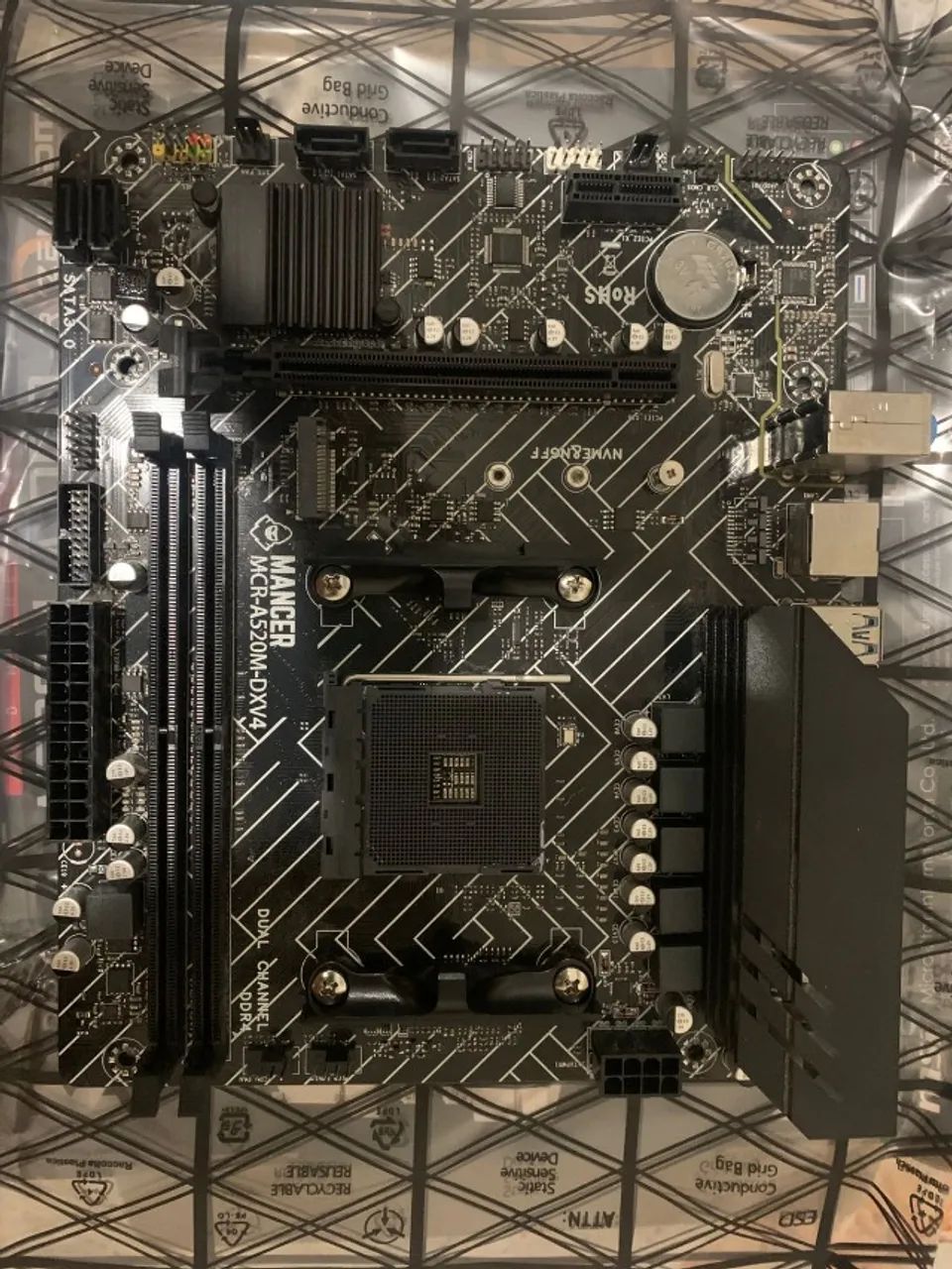 Placa mãe A520M DX, DDR4 - AM4 - Foto 3