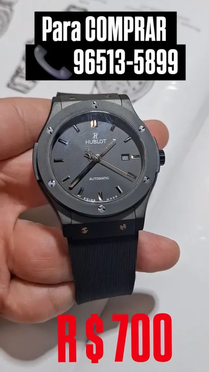 Relógio HUBLOT VENDOME AUTOMÁTICO  - ENTREGAMOS 