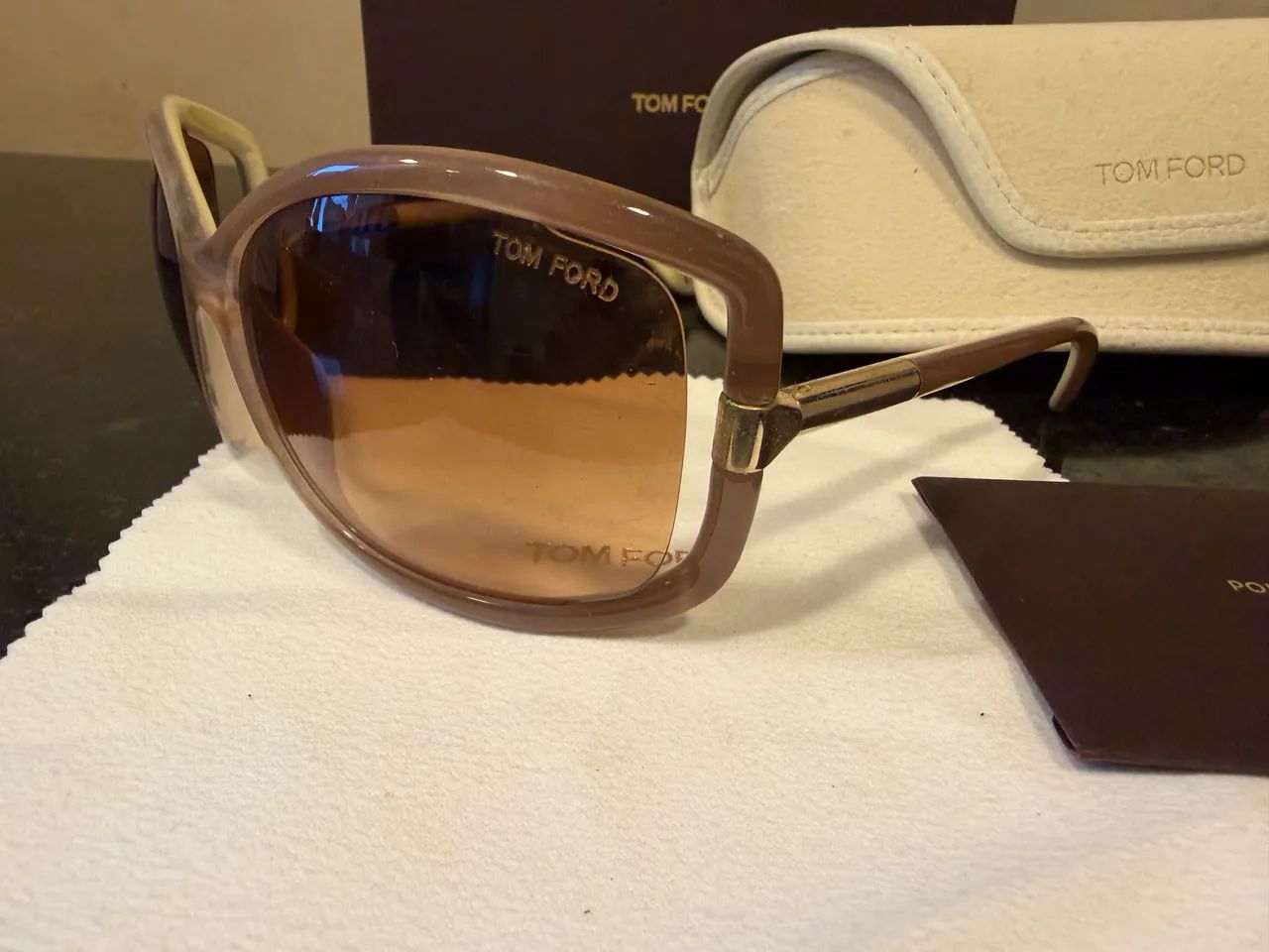 Óculos de Sol Tom Ford Whitney TF9 Original - Completo - Foto 3