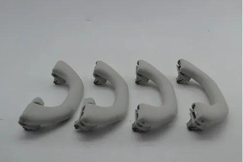 Kit 4 Puxador Alça Teto Pqp Volkswagen Jetta 2016 Original Cinza - Foto 2