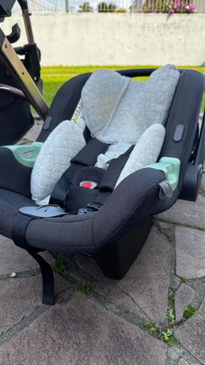 Carrinho de Bebê ABC Design Salsa 4 Rose (Travel System Completo)  - Foto 4