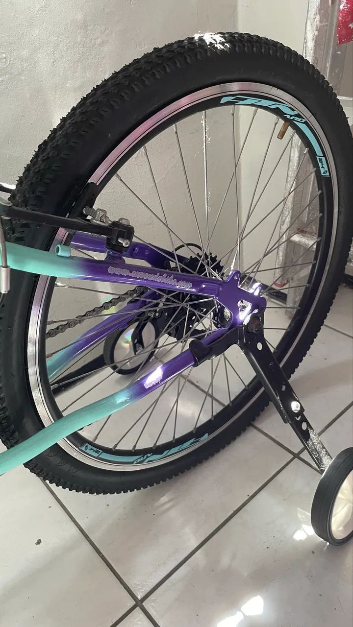 Bicicleta Infantil aro 24 - Foto 4