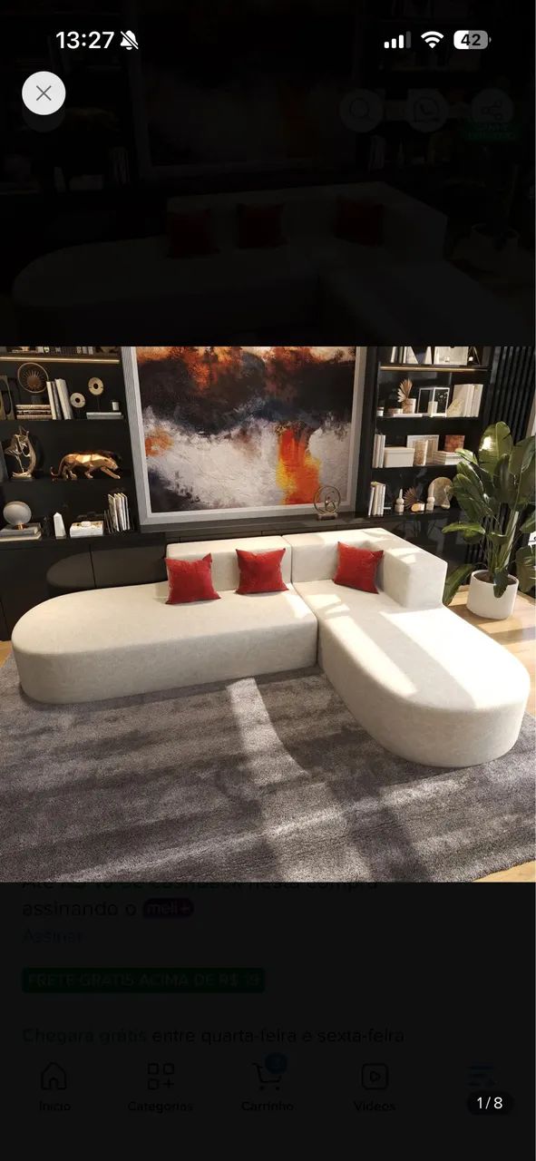 Sofa moderno