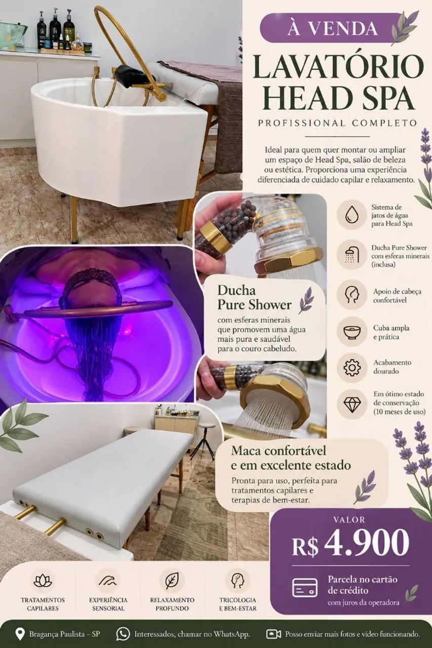 Head Spa Brasil completa
