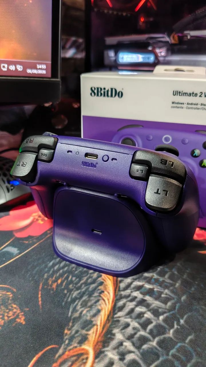 Controle 8Bitdo Ultimate 2 wireless  - Foto 4