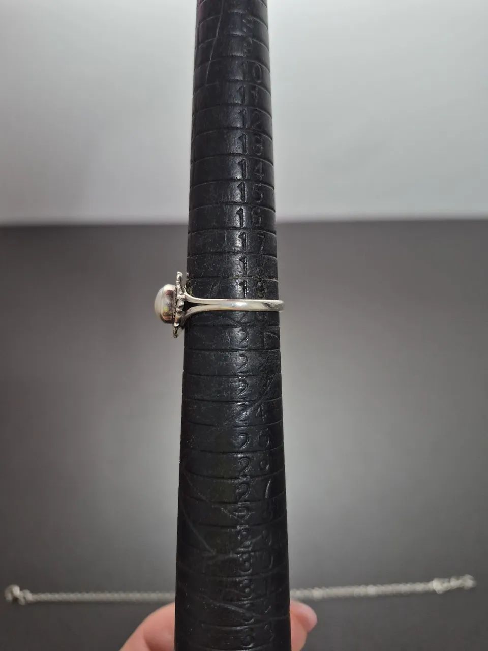 Conjunto de prata 925 com perola - Foto 3