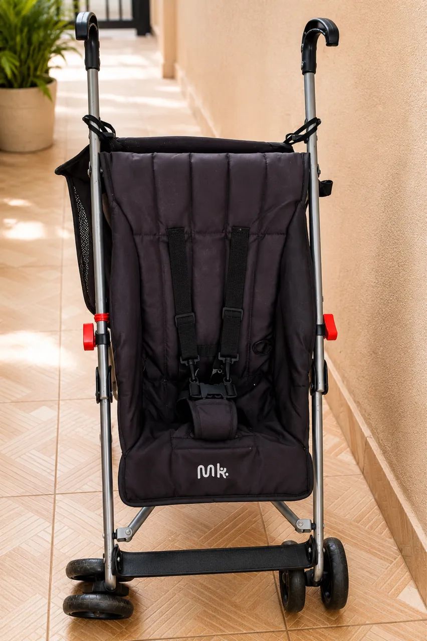 carrinho de bebê multikids baby guarda-chuva