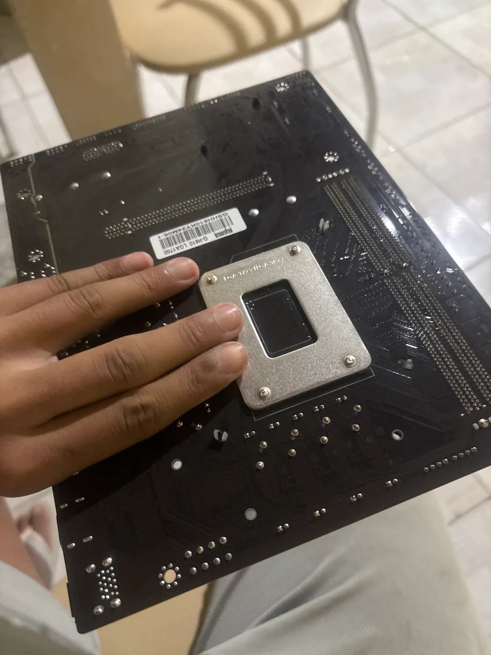 Kit processador e placa mãe i3 12 Th  - Foto 5