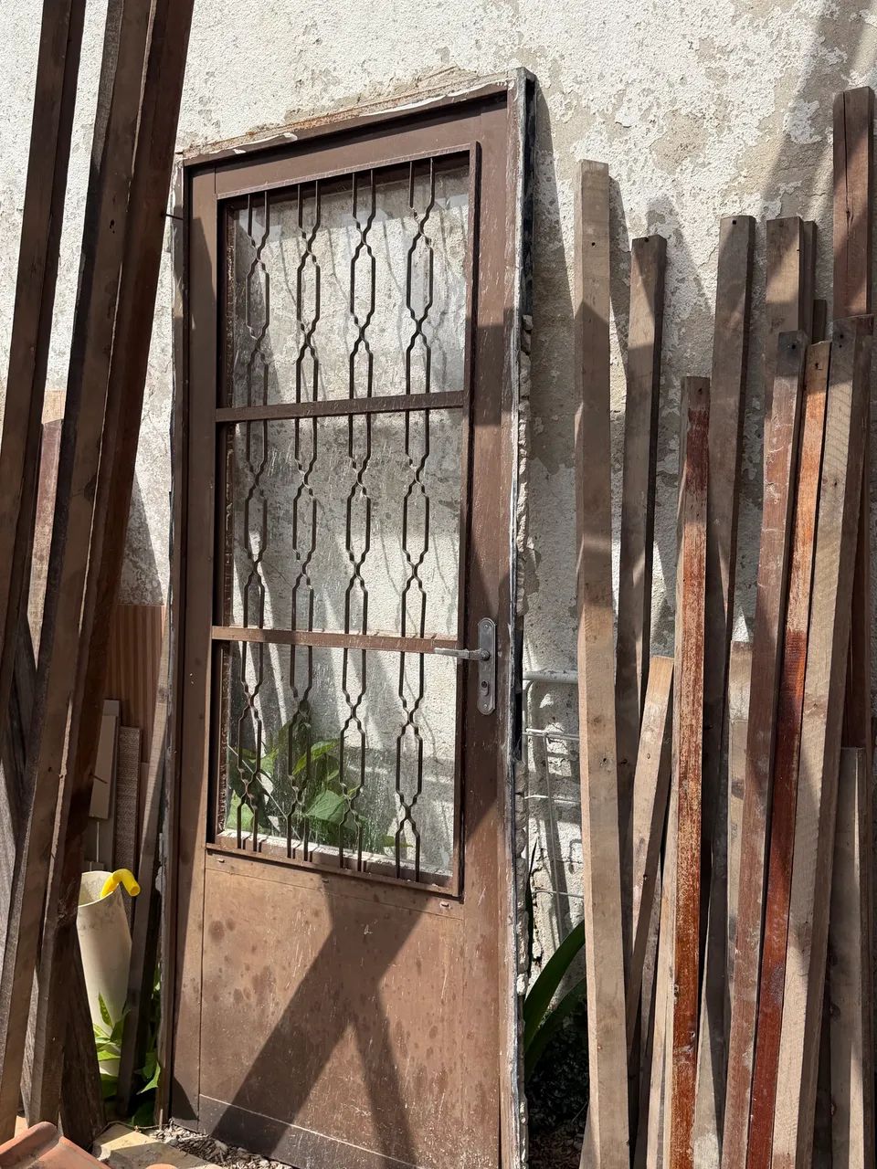 Porta de ferro e vidro  - Foto 2