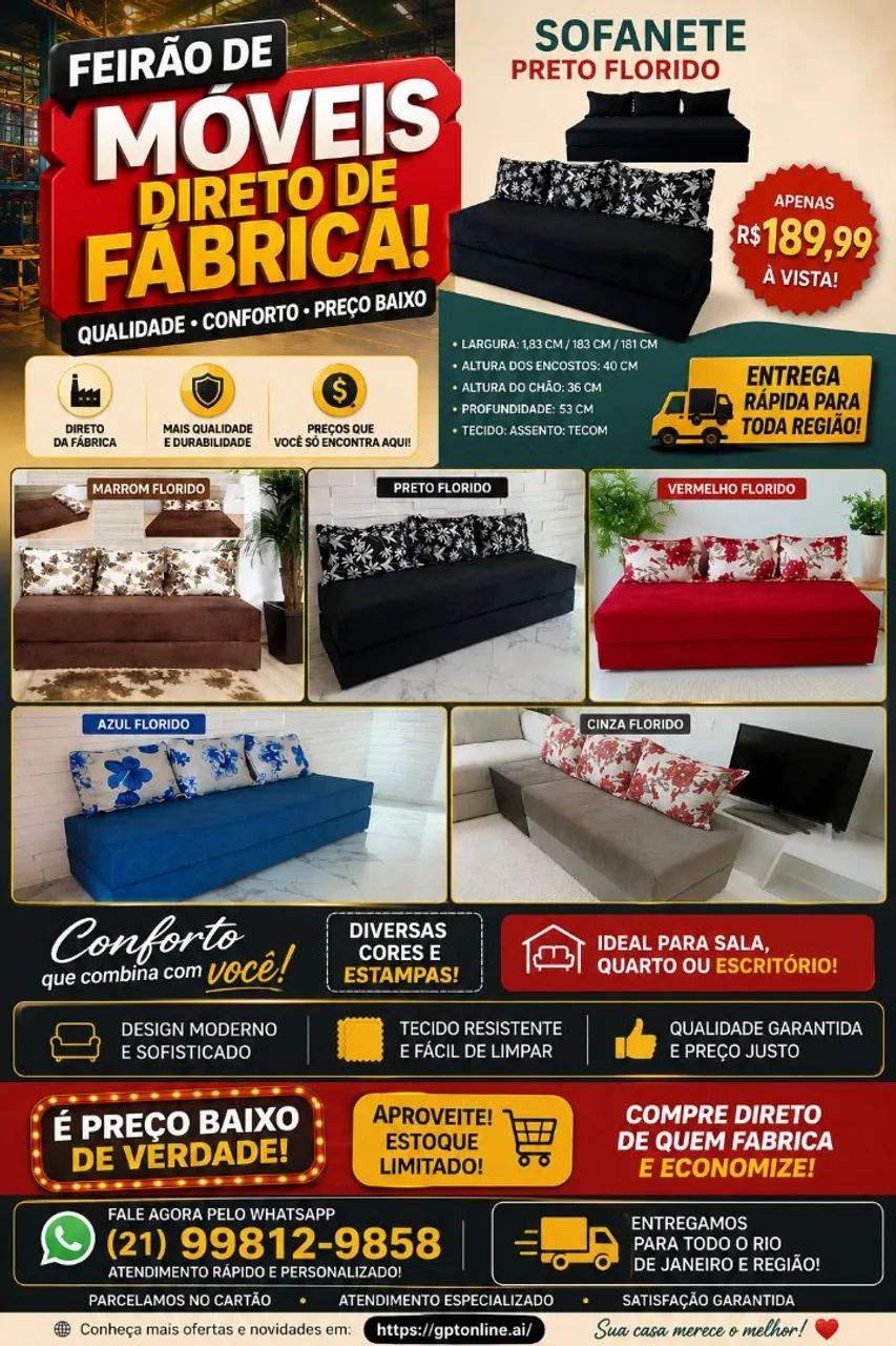 SOFÁ CAMA CASAL