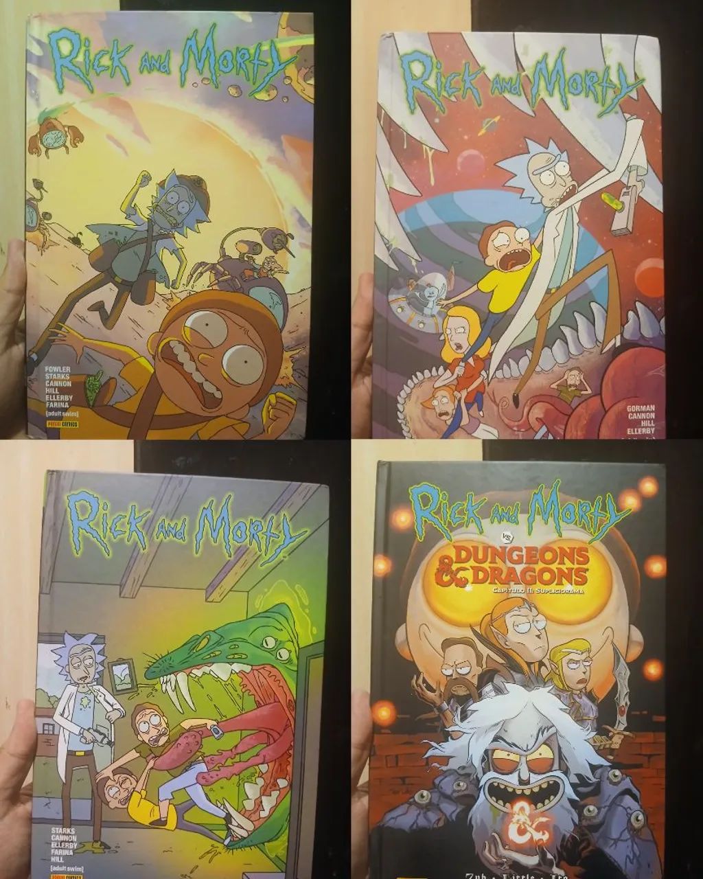 Rick e morty HQs 