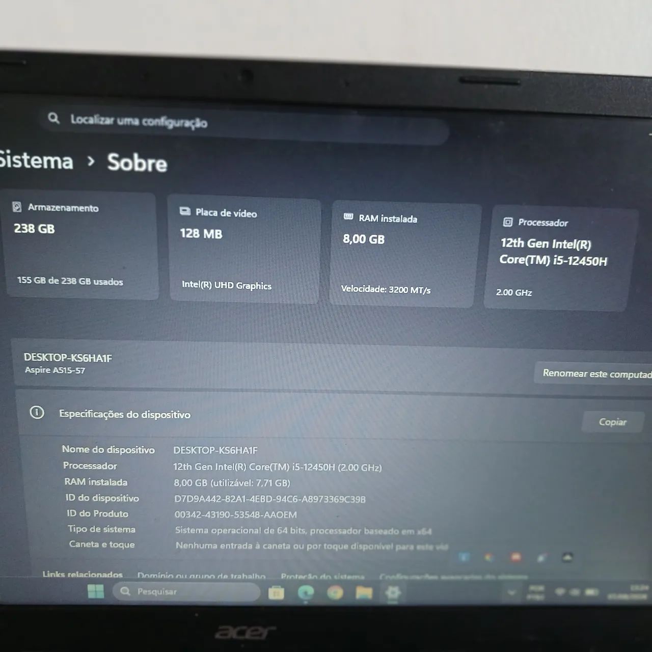 Acer aspire 5 - Foto 4