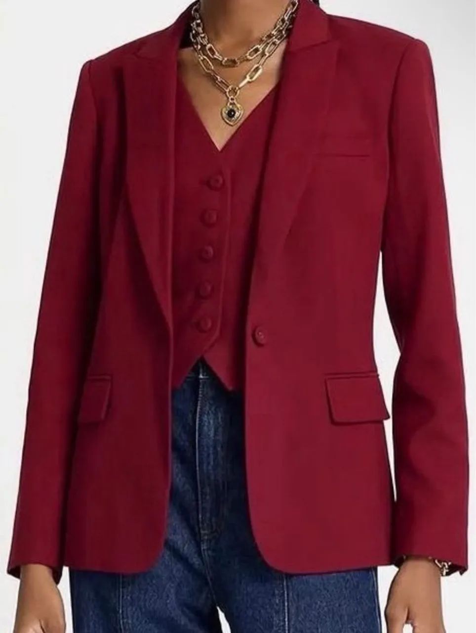 Blaser lê lis blanc vermelho  - Foto 3
