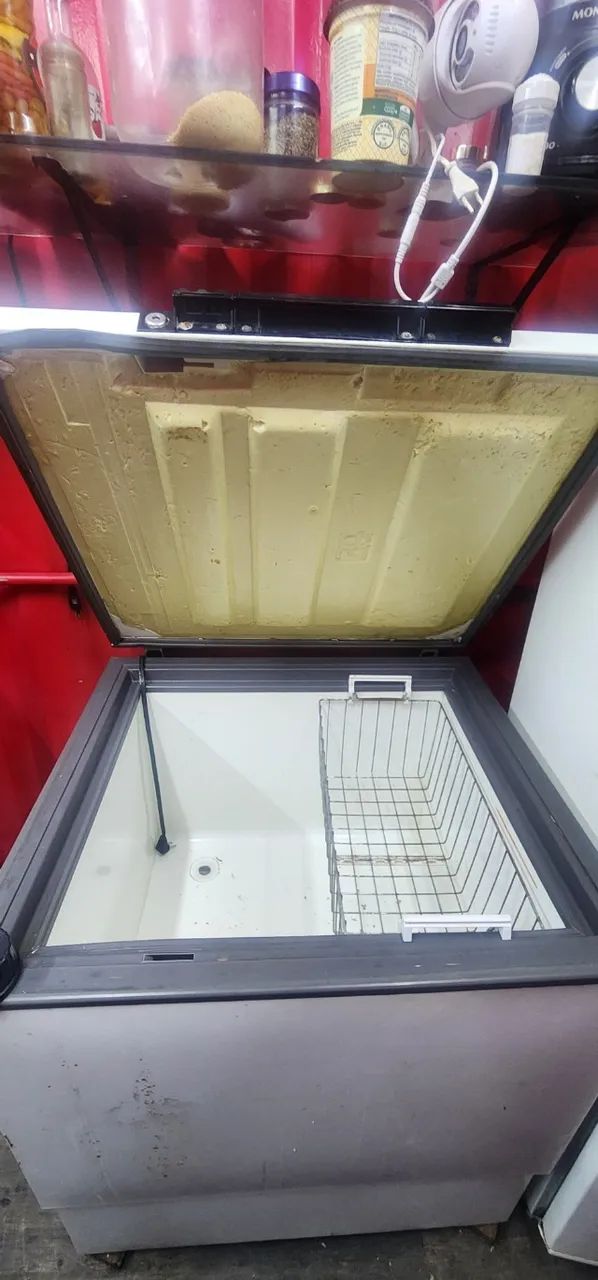 Freezer consul antigo 220litros - Foto 3