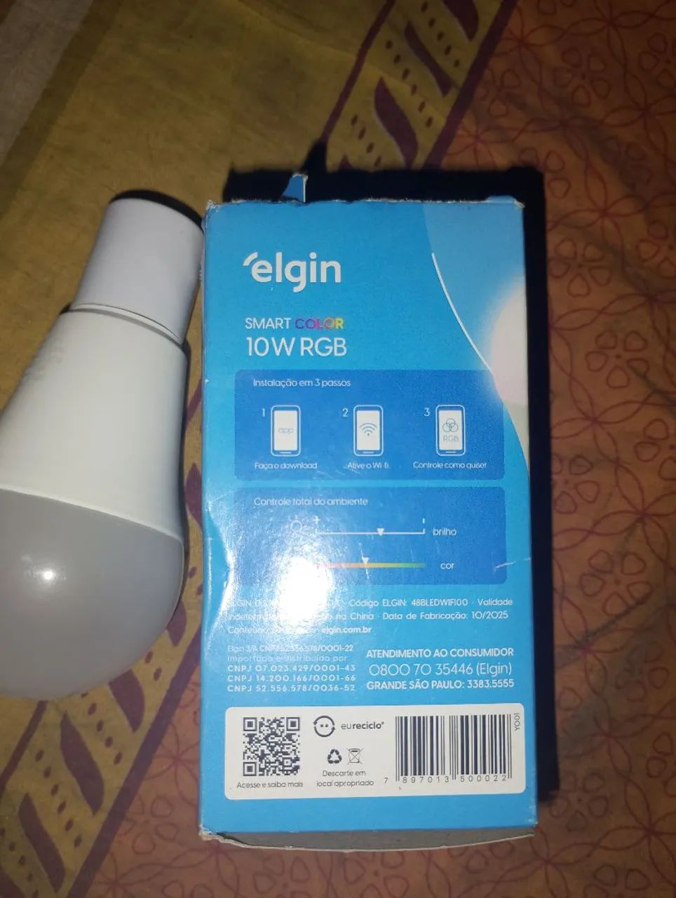 Lâmpada Inteligente Elgin Smart Nova (USADA APENAS UMA VEZ) - Foto 2