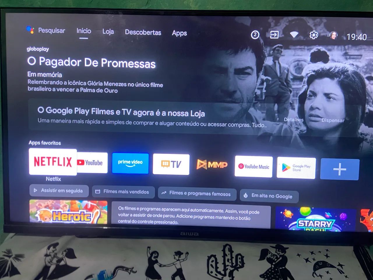 Televisão aiwa 32 polegadas