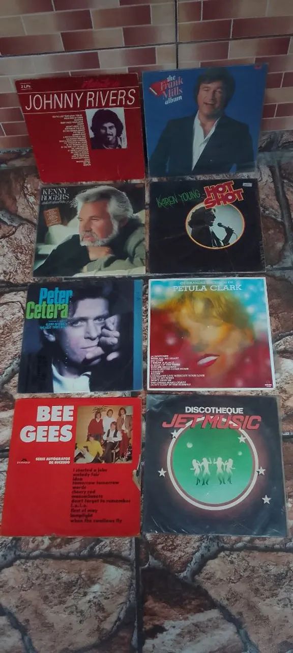 Lote de disco de vinil .OBSERVAÇÃO o do disco do Peter Cetera ja foi vendido