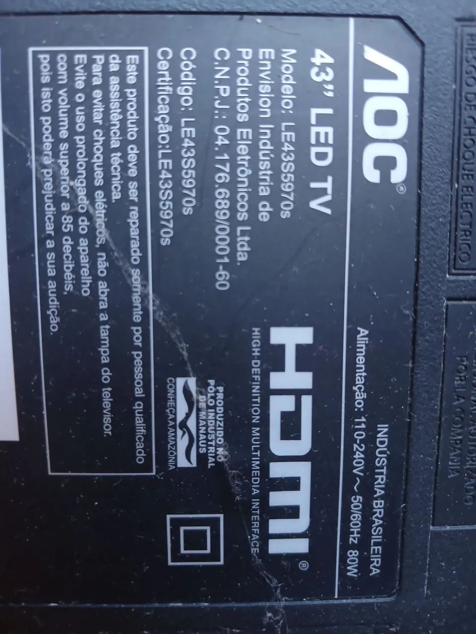 Tv AOC 43" - Foto 5