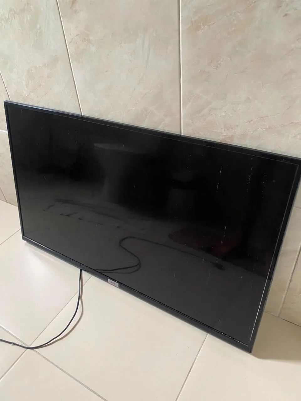 Retirada de peças: TV