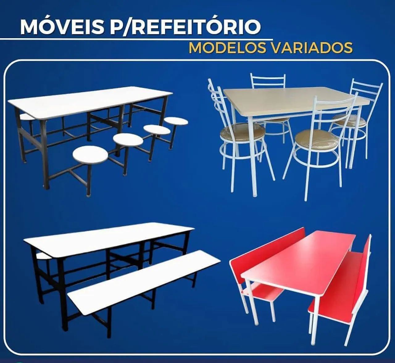 Mesa para refeitório  - Foto 4