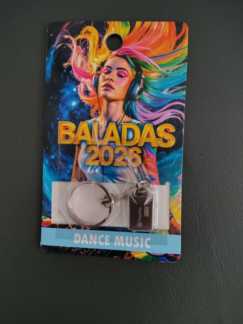 Pendrive com Músicas Dance - Novo e Lacrado